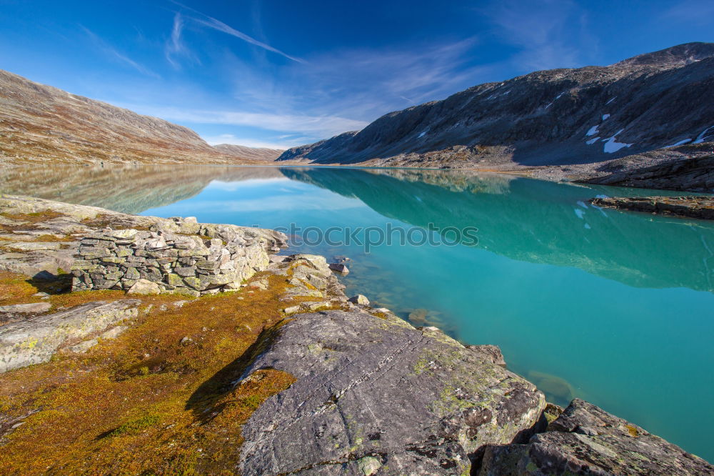 Similar – Lake Lüner in the Montafon