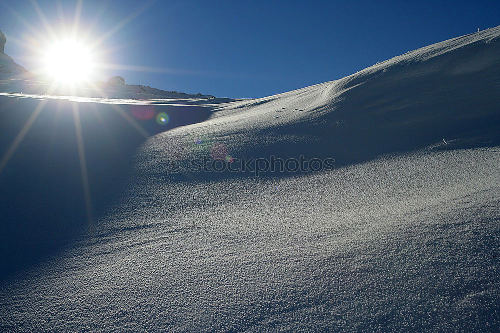 Similar – Gegenlicht Kunstschnee