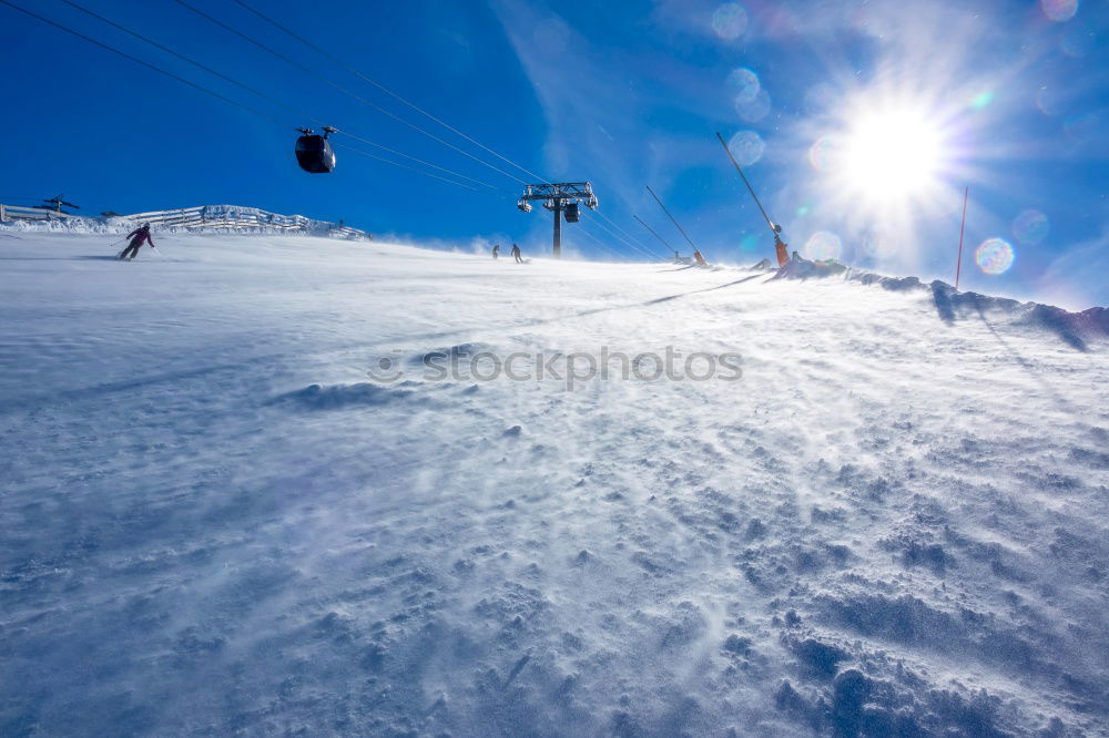 Similar – Schnee-Ente Skifahrer