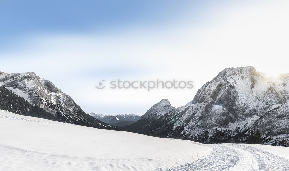 Similar – Image, Stock Photo wintertime Landscape