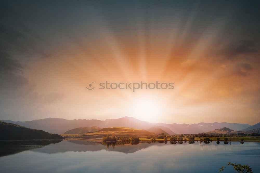 Similar – Image, Stock Photo River running between stones