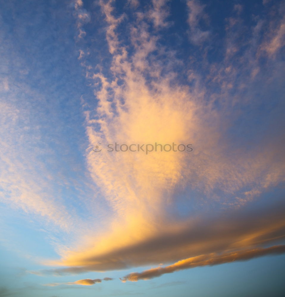 Similar – Image, Stock Photo Wild Heaven Clouds Stripe