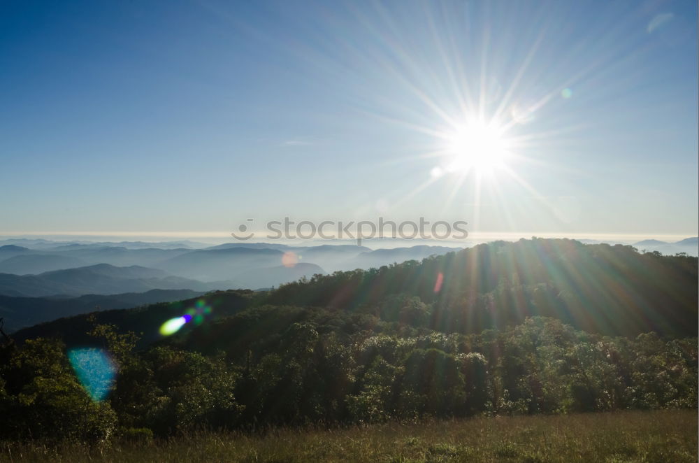 Similar – Wonderful view of mountains valley