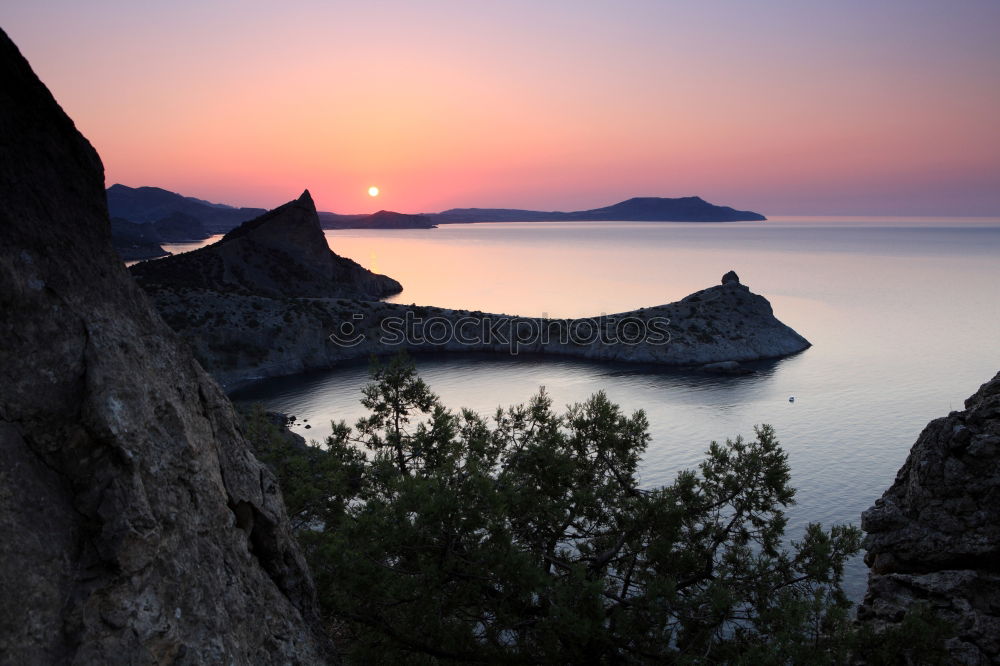 Similar – Image, Stock Photo Sunset on Mallorca