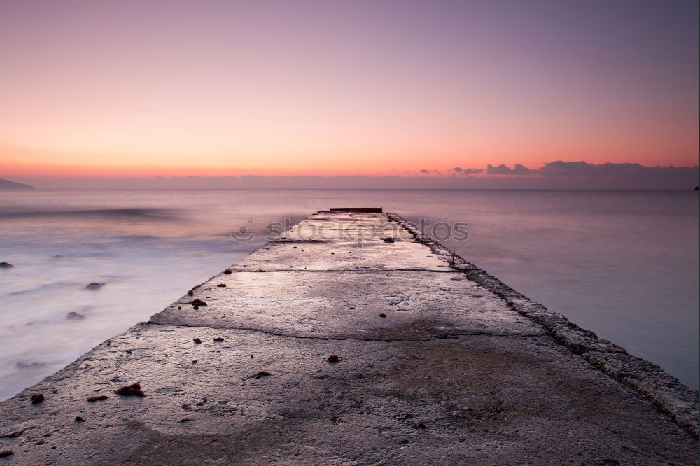 Similar – Strandspaziergang Meer