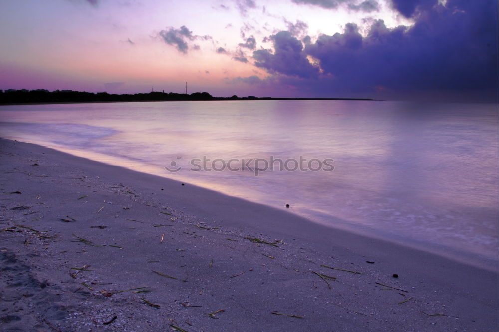 Similar – Image, Stock Photo Sunset Landscape Blue