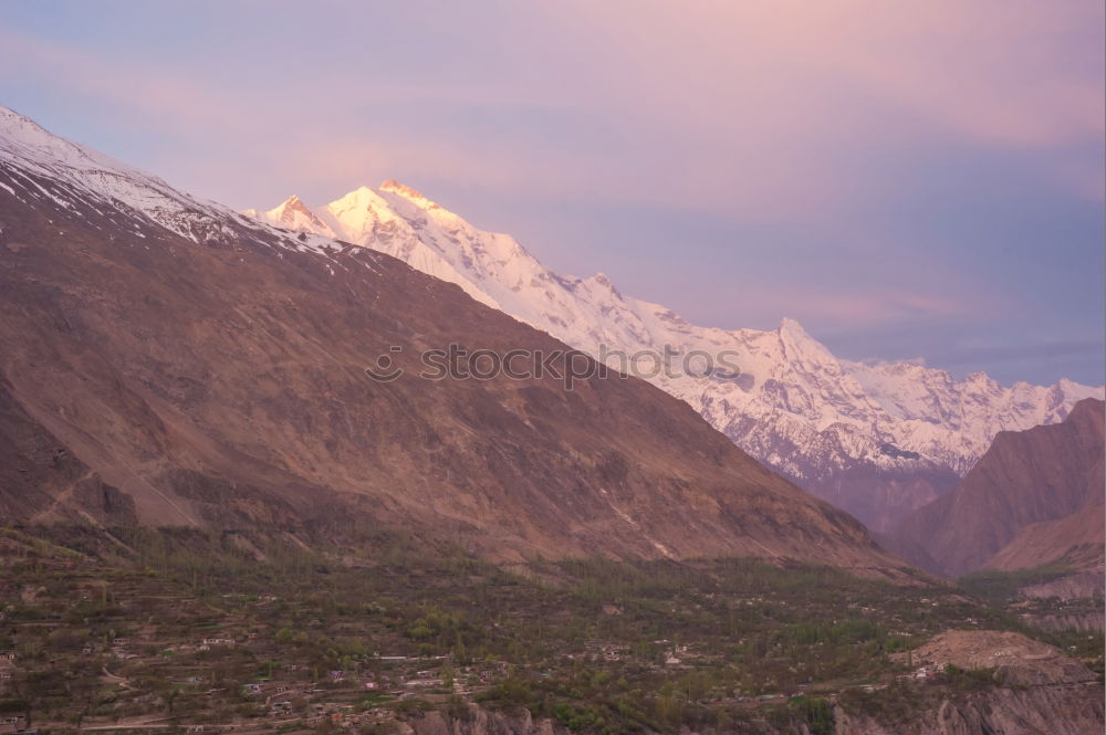 Similar – Image, Stock Photo Jharkot Village on the Annapurna Circuit