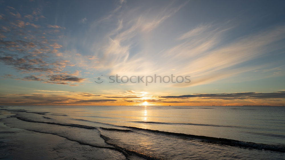 Similar – Morning at the sea Spain