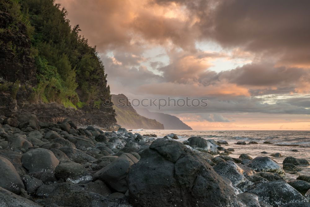 Similar – Image, Stock Photo www: Waterfall, path and waves