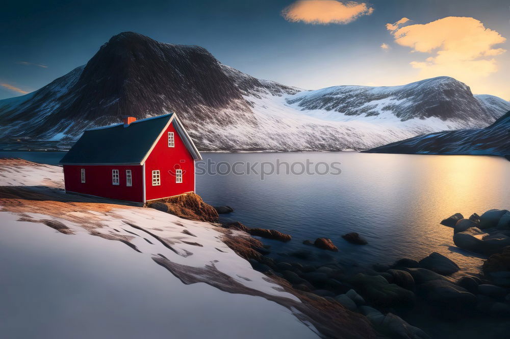 Similar – Image, Stock Photo Svolvær, Lofoten Tourism