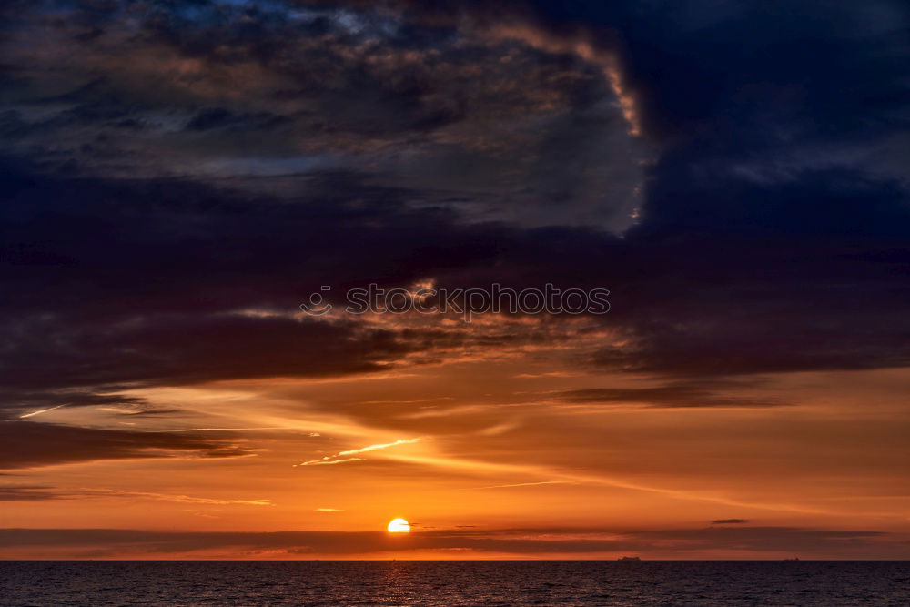 Similar – Kiel Fjord Sunset