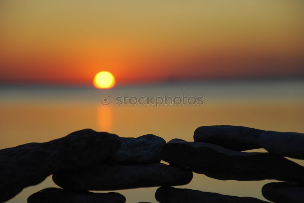 Similar – Image, Stock Photo catch a sunset. Sunset