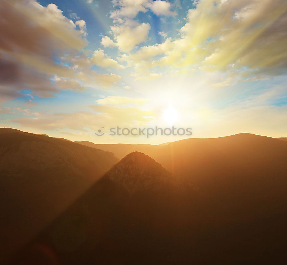 Similar – Image, Stock Photo Sunset