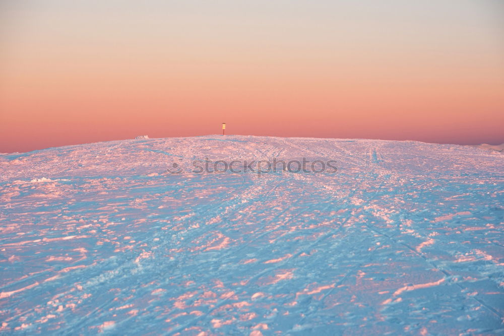 Similar – Foto Bild Steg im Schnee Winter