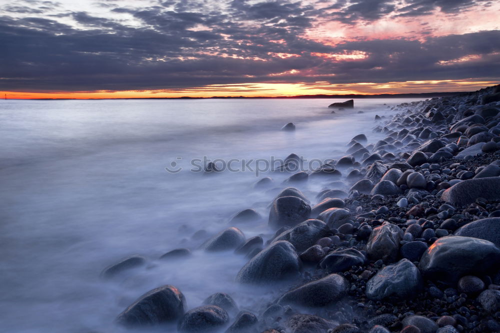 Similar – sunset baltic beach