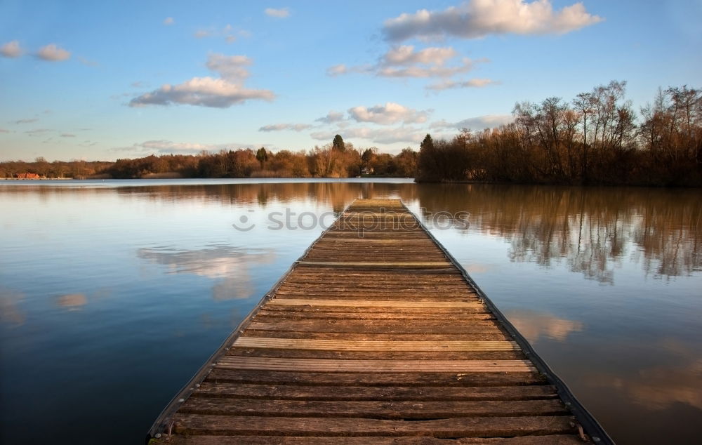 Similar – Image, Stock Photo jetty at the lake