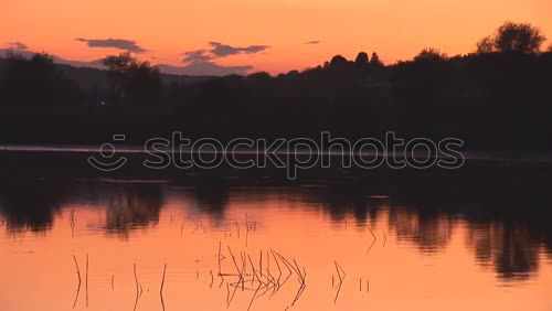 Similar – Image, Stock Photo Sunset by Snow Sky Clouds