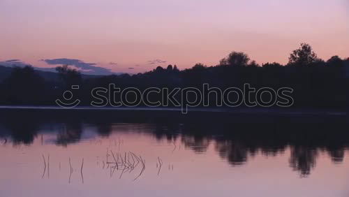 Similar – harmony Lake Angler Sunset