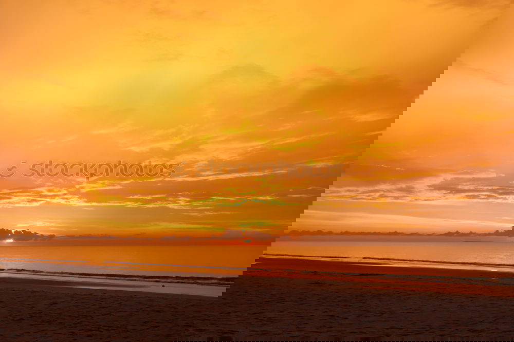 Similar – Image, Stock Photo Sailing into Sunrise