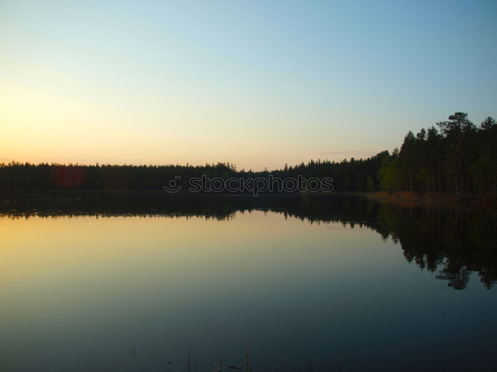 Similar – See Wolken Wald Schweden