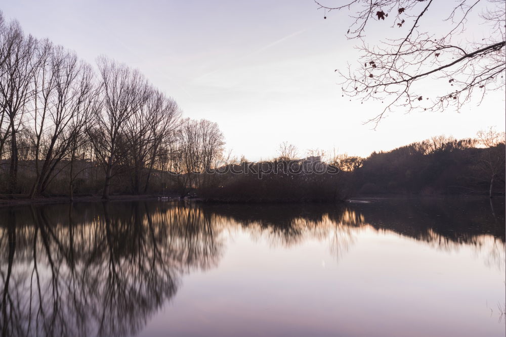 Similar – Image, Stock Photo Mirrored! Summer Nature