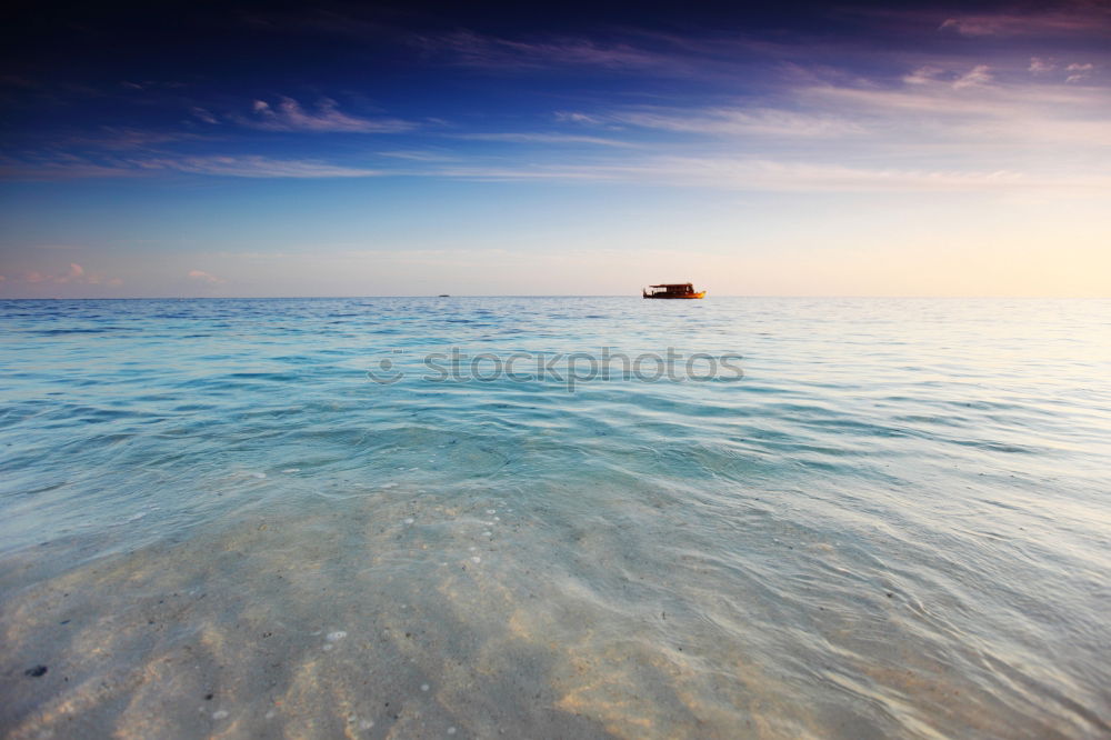 Similar – Image, Stock Photo on the beach of a paradisiacal island in the Caribbean