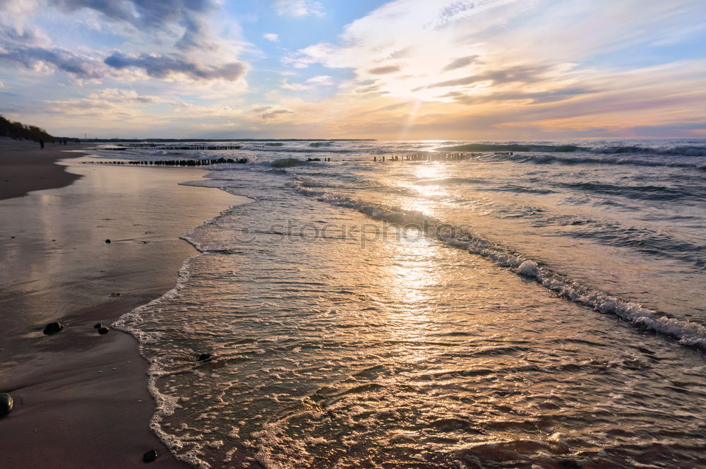 Similar – Baltic Sea coast near Klintholm Havn in Denmark