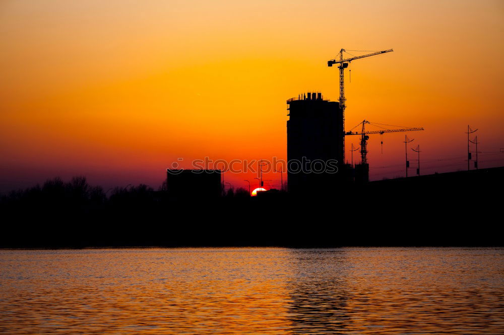 Similar – Foto Bild Triple-Towers fall to sleep