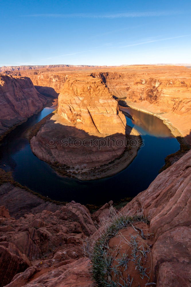 Similar – Image, Stock Photo Horseshoe Bend (Arizona) [7]