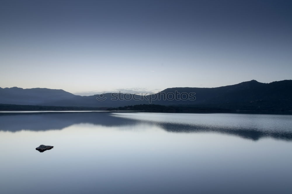 Similar – Image, Stock Photo reflection Winter Mountain