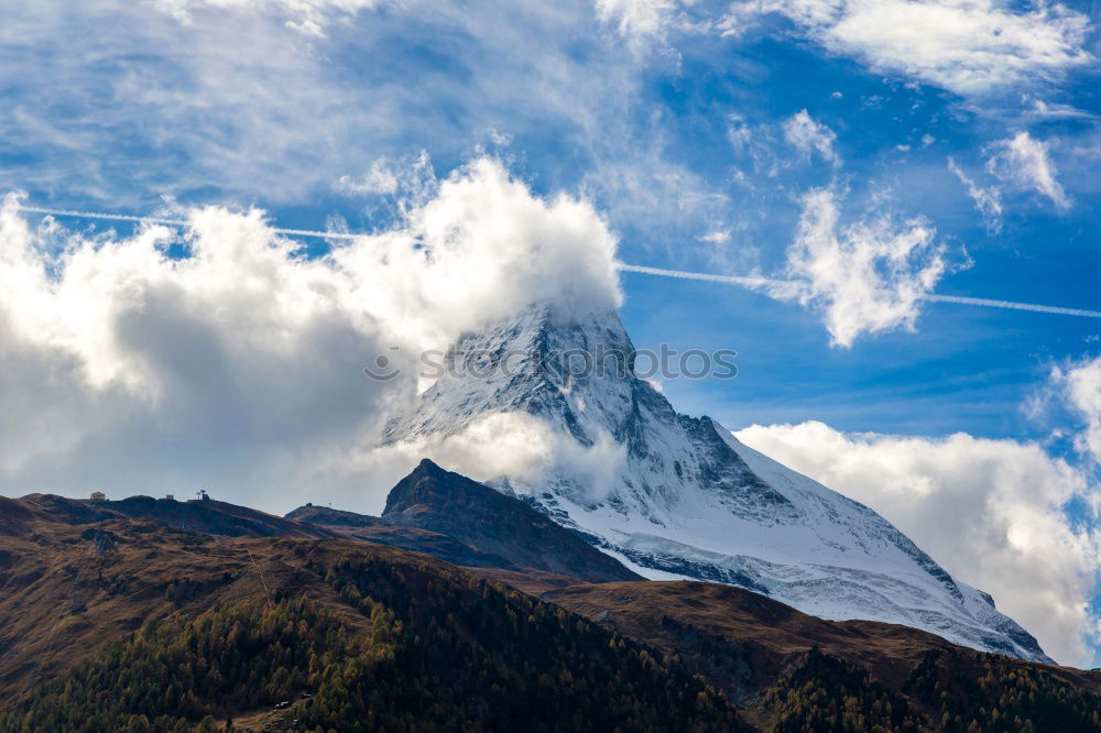 Similar – Matterhorn and mountain lake