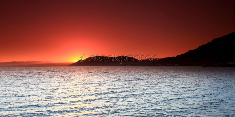 Similar – Image, Stock Photo View from the fast boat to the sea