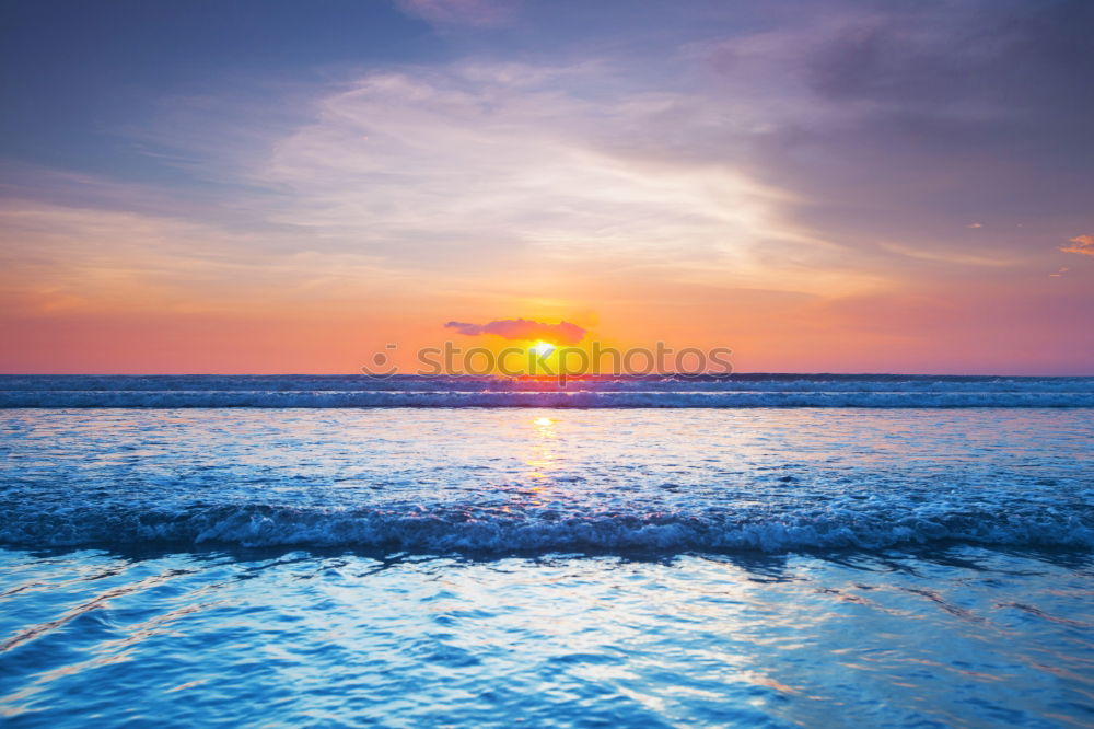 Similar – Image, Stock Photo Tourists walk along the beach