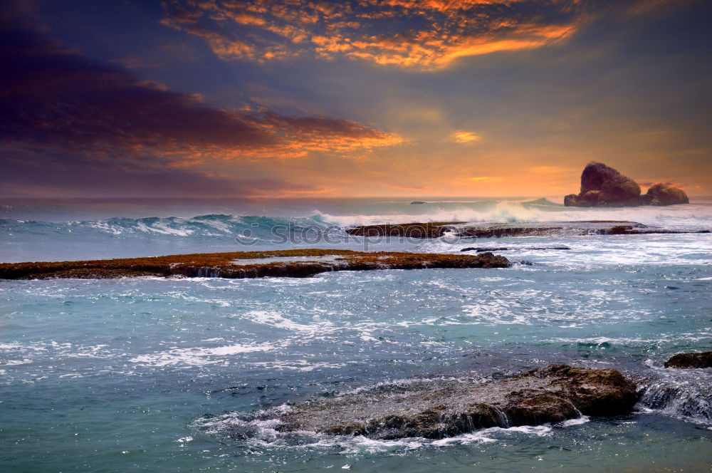 Similar – Beach of Sagres Ocean