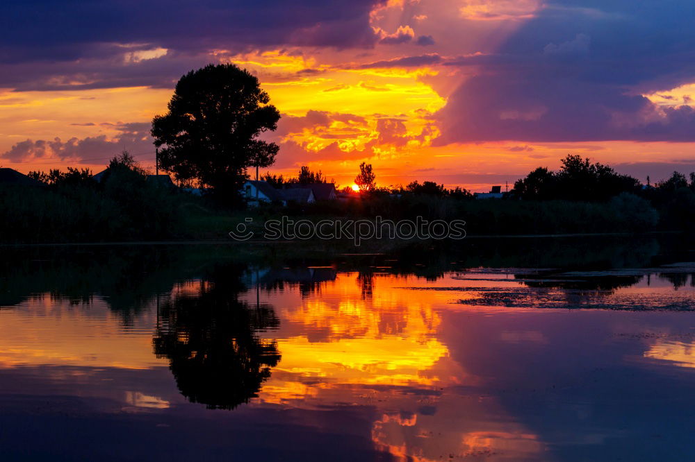 Similar – Foto Bild Elbe Wolken Wasser Himme