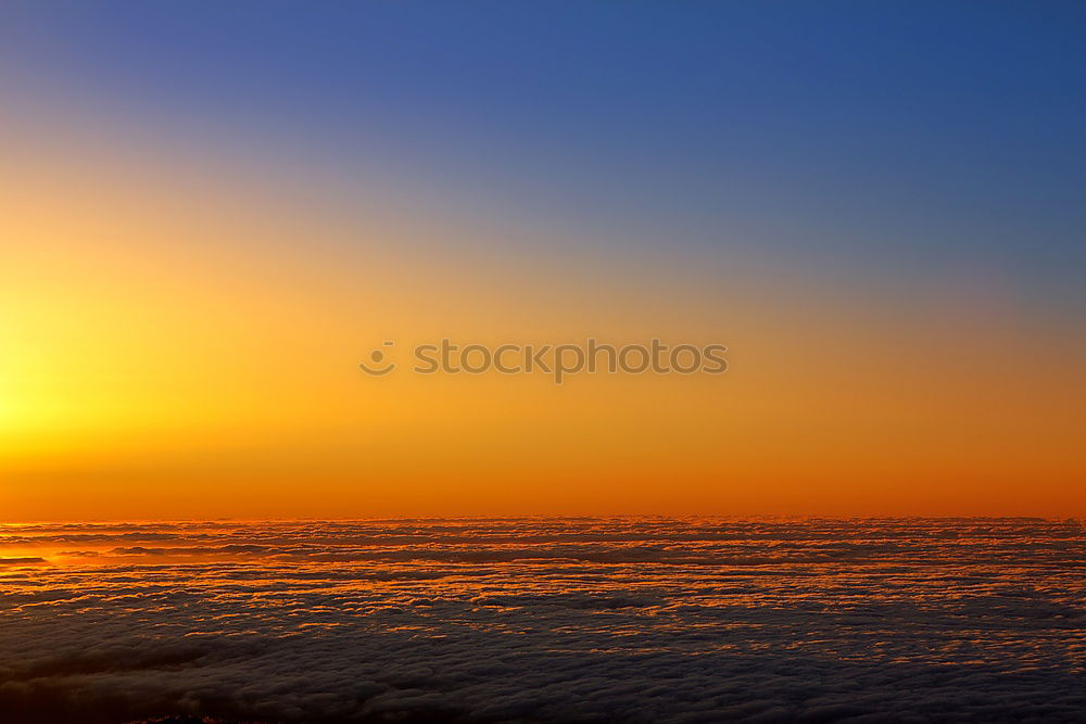 Similar – Image, Stock Photo Sunset behind the clouds