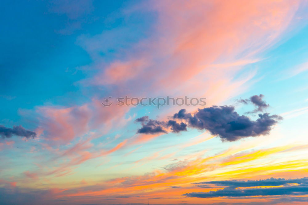 Similar – sunset 05 Sunset Clouds