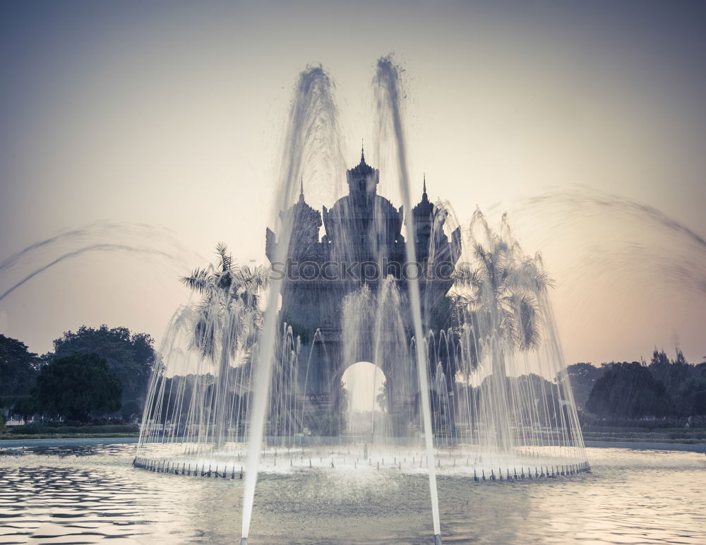 Similar – Image, Stock Photo Detail of fountain on the Saint Peter Square (Piazza San Pietro), in Vatican, Rome, Italy.