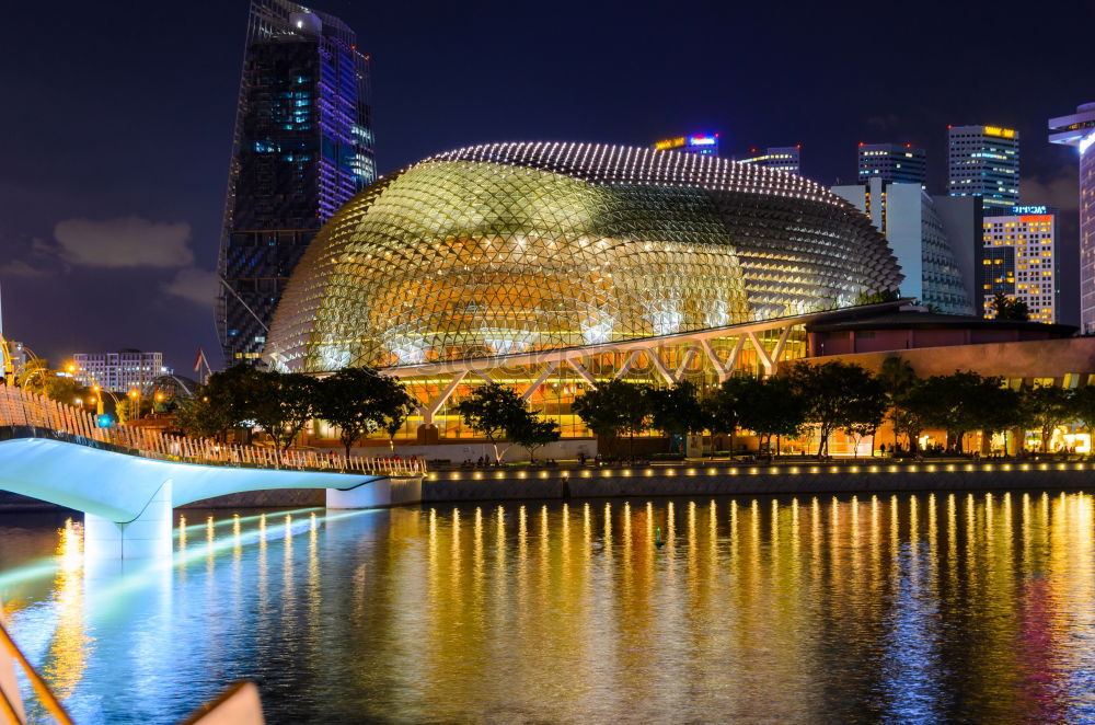 Similar – Singapore at night II