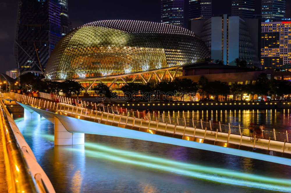 Similar – Singapore at night II