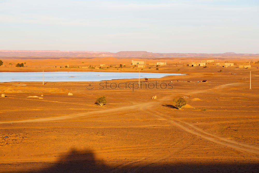 Similar – morocco sand and lake