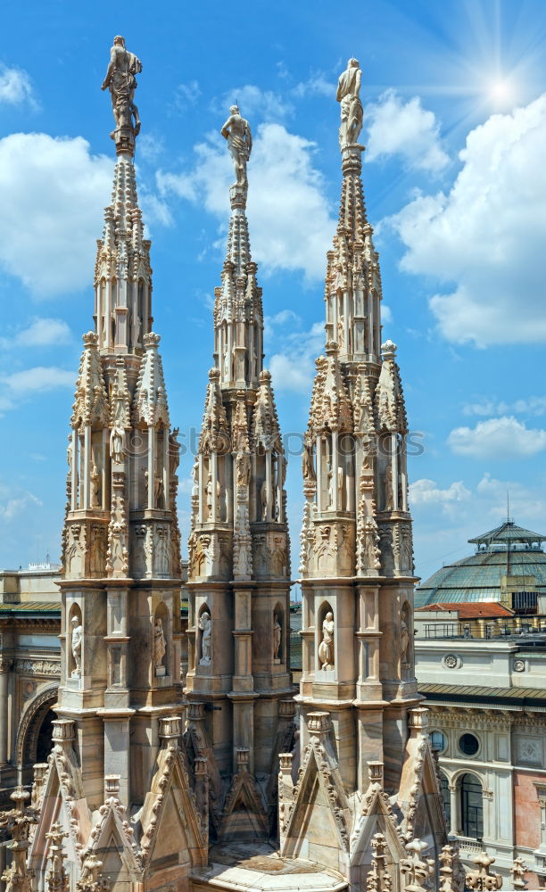 Similar – Image, Stock Photo Cathedral of the Holy Cross, Barcelona