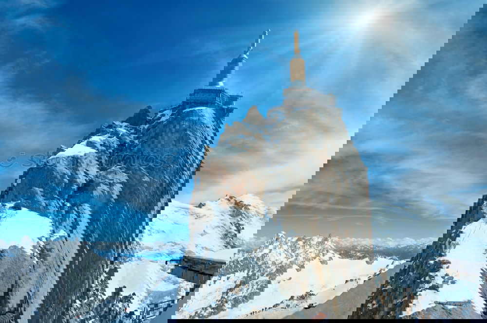 Similar – Image, Stock Photo wonderfull winter day on the Zugspitze