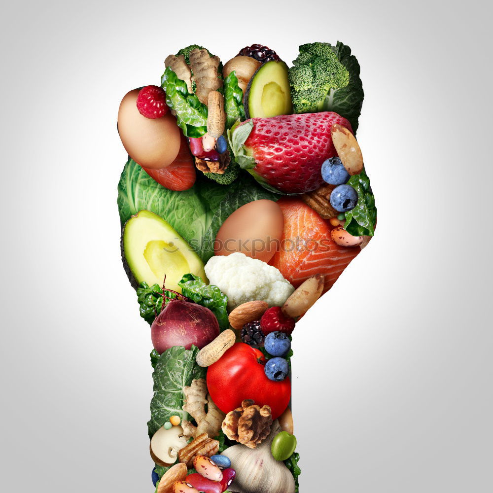 Similar – Image, Stock Photo Saucepan with flying chopped vegetables Ingredients