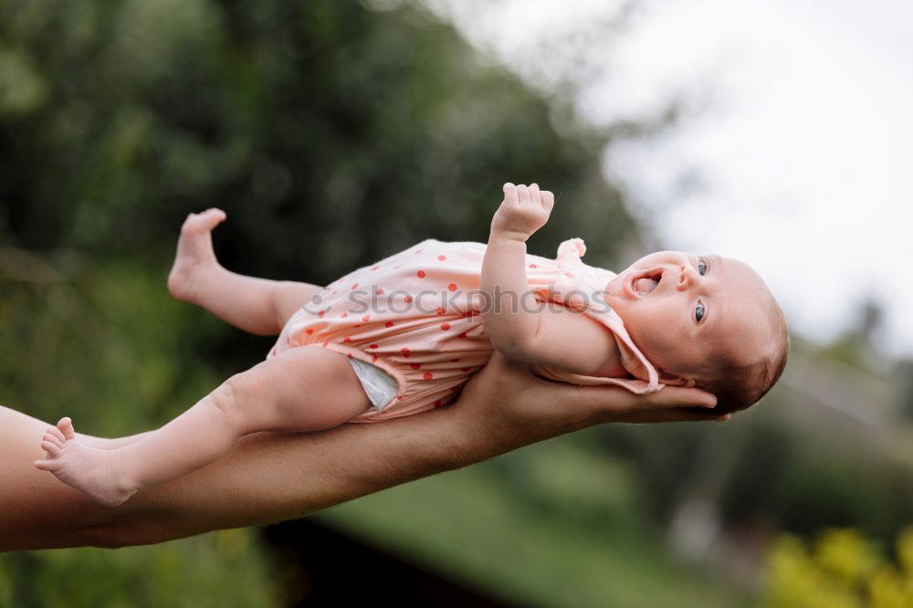 Similar – Image, Stock Photo Allow me, F. Baby by hand