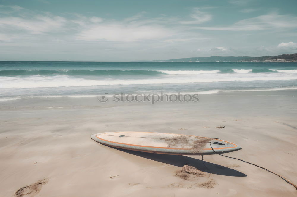 Similar – rest Surfboard Ocean