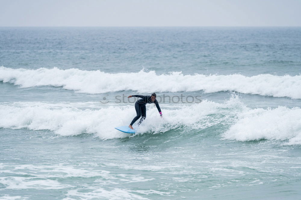 Similar – longboarder Surfboard