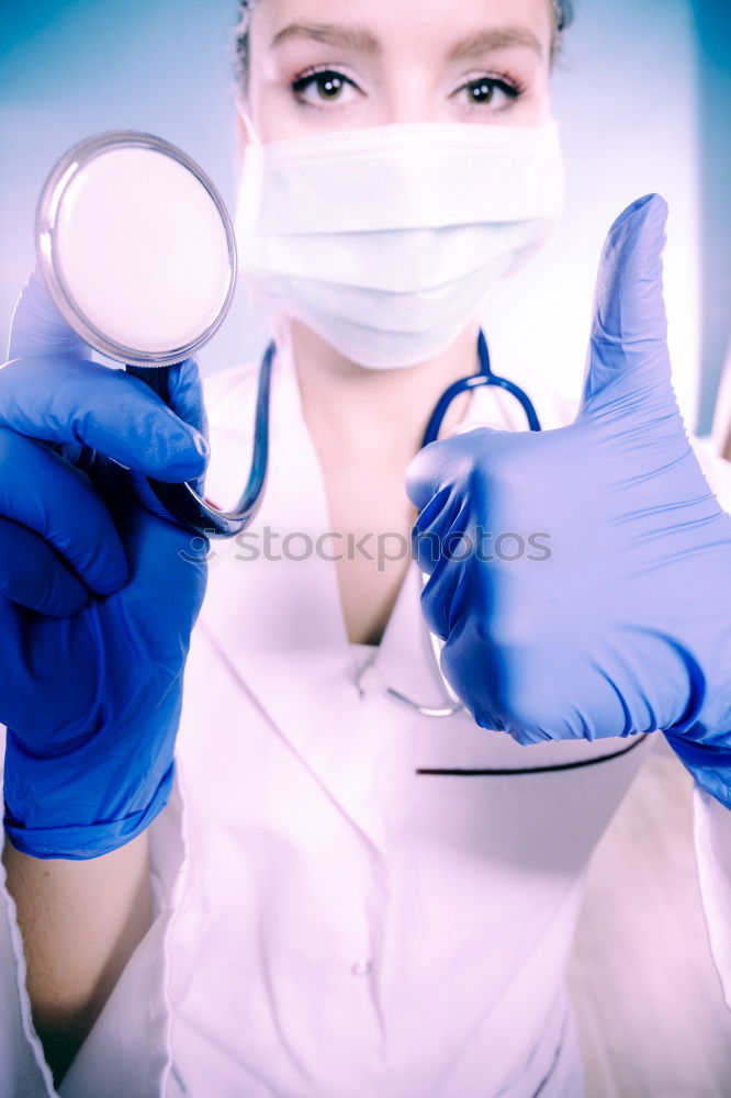 Image, Stock Photo Dental model of jaw.