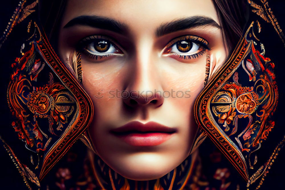 Similar – Image, Stock Photo IV Human being Feminine