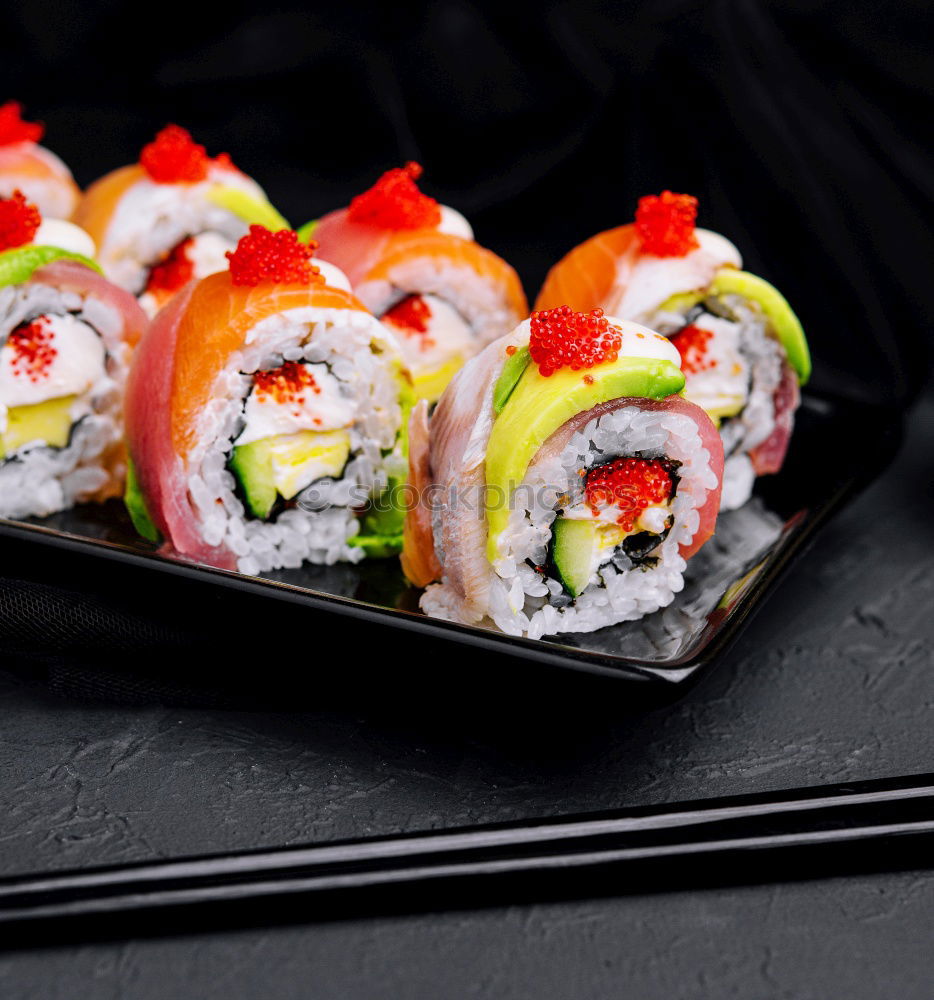 Similar – Image, Stock Photo tasty sushi Food Fish